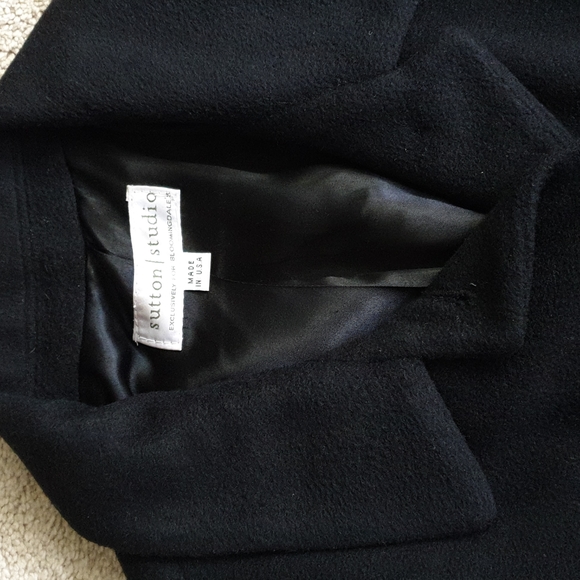 Sutton Studio Cashmere Coat - Picture 3 of 9
